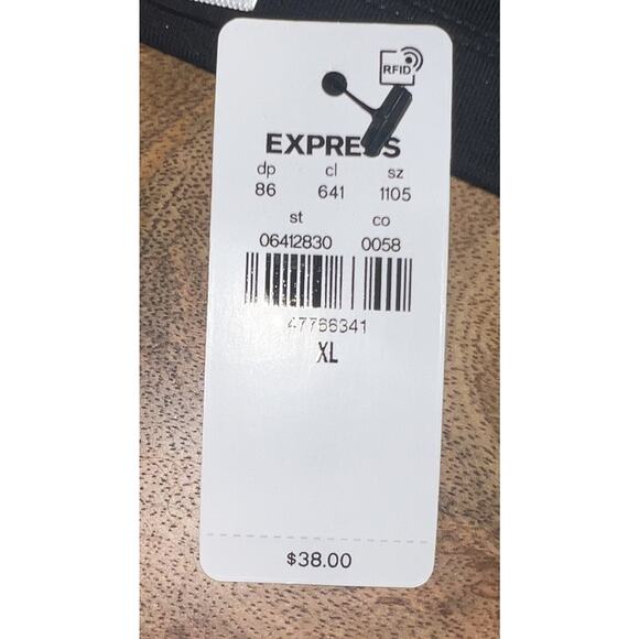 EXPRESS Wireless Lace Bralette Black Size: X Large Y2K Layering NWT - Picture 5 of 6